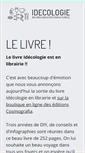 Mobile Screenshot of idecologie.net